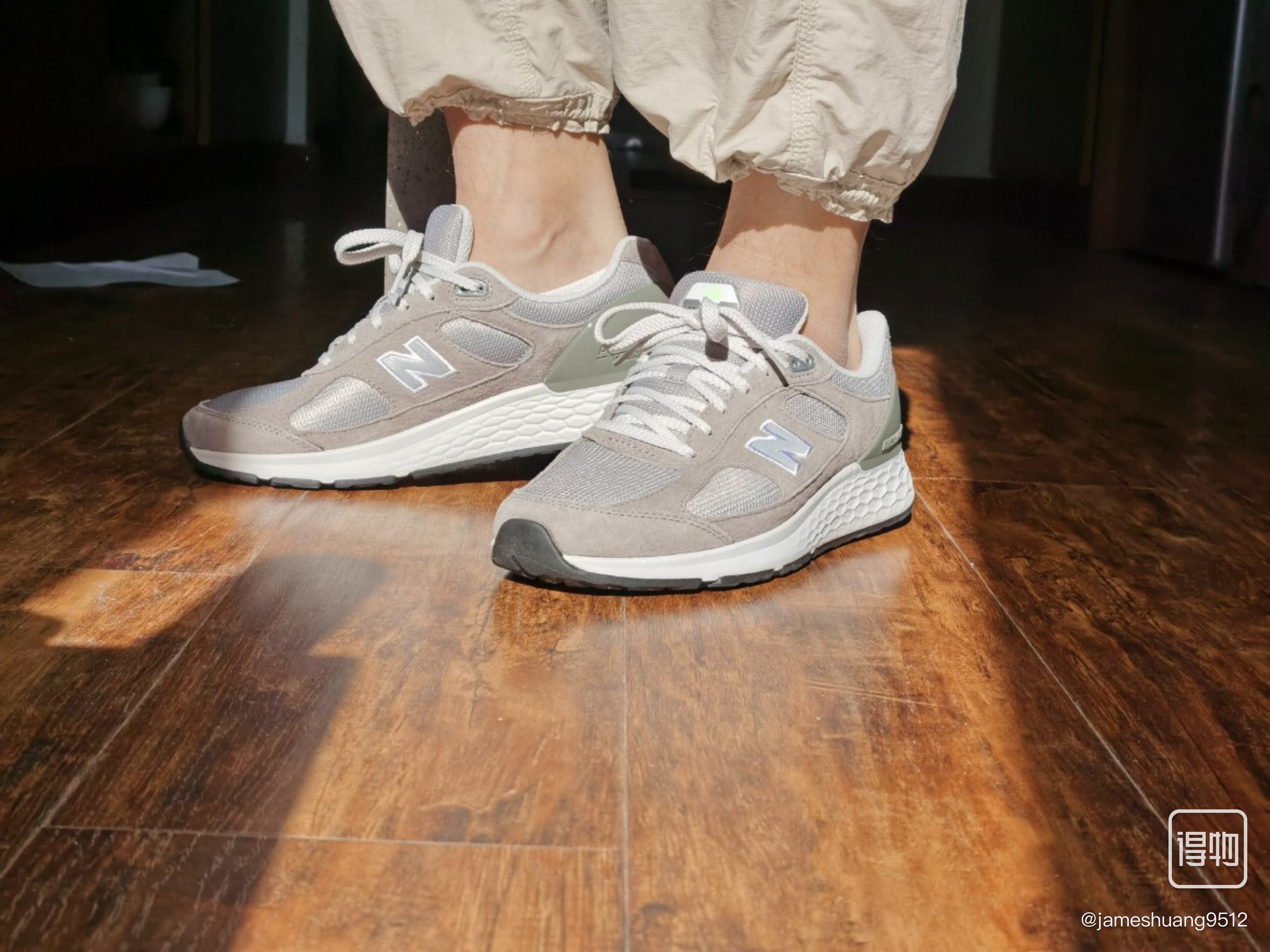 【Free Shipping】NB 2021款 3M1880系列元祖灰休闲运动鞋MW1880C1