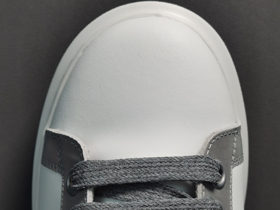 White Grey Reflective