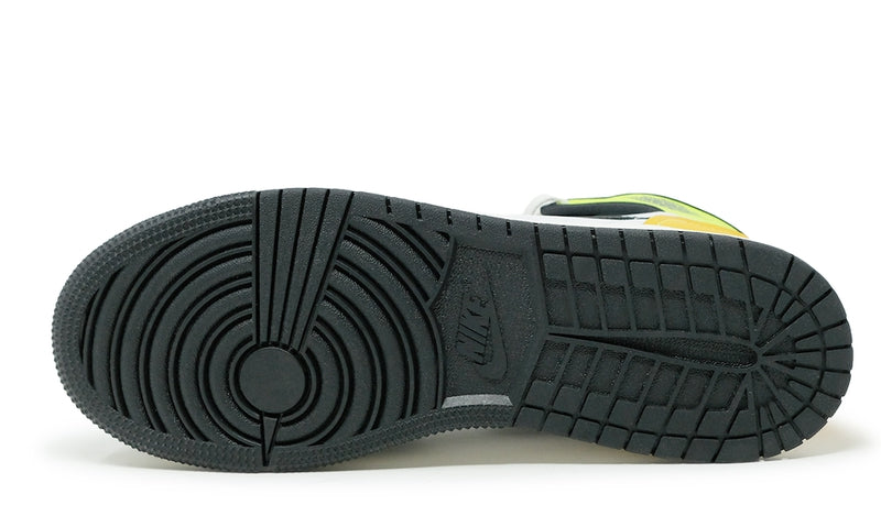 1's Retro High White Black Volt University Gold