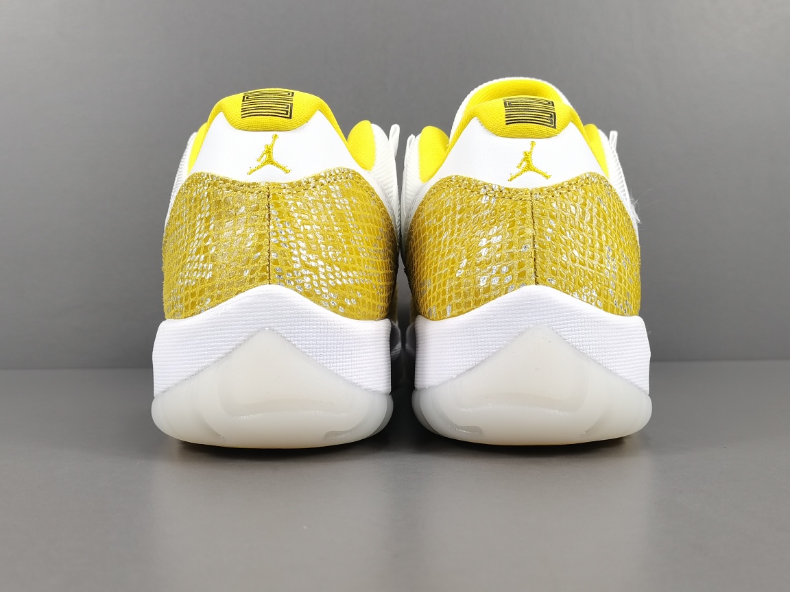 11s Retro Low Tour Yellow Snakeskin