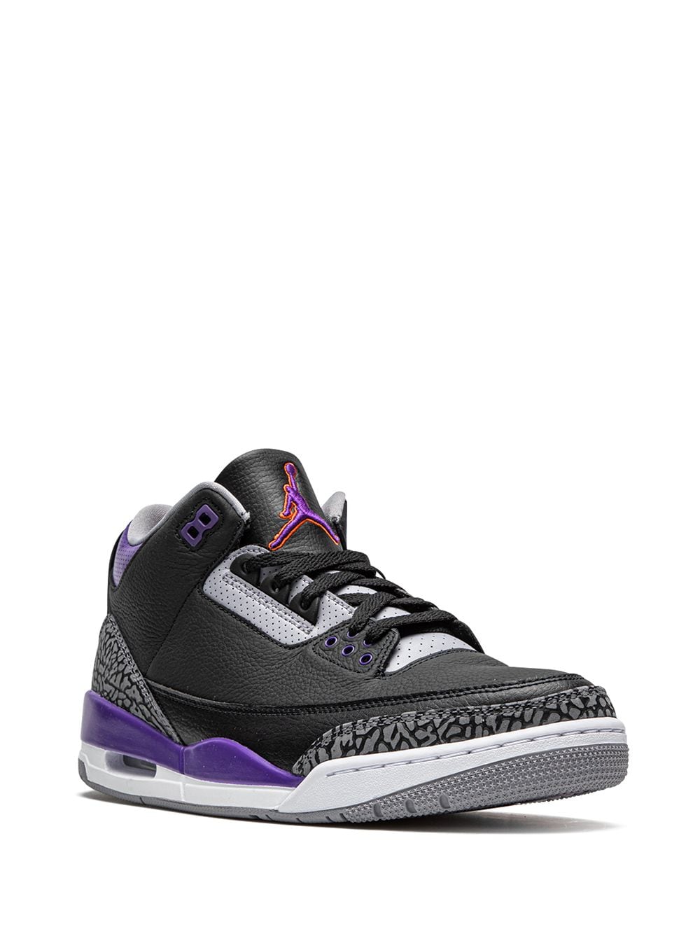 3's Retro Black Court Purple
