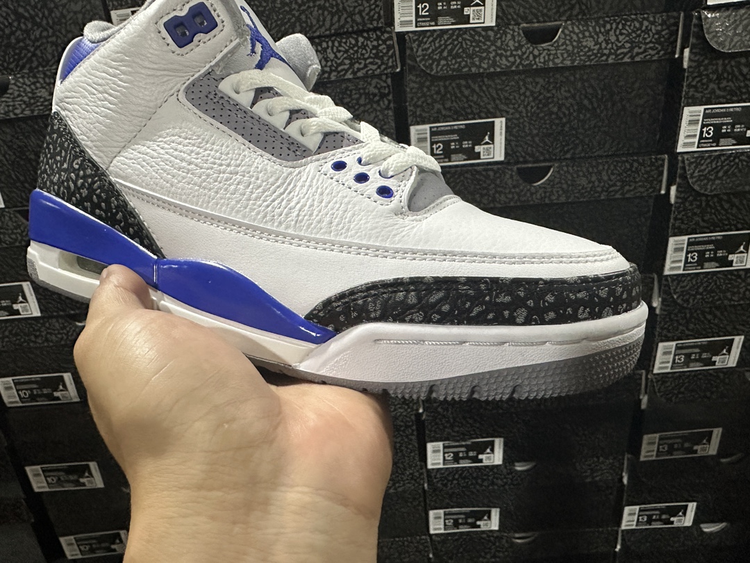 3's Retro Racer Blue