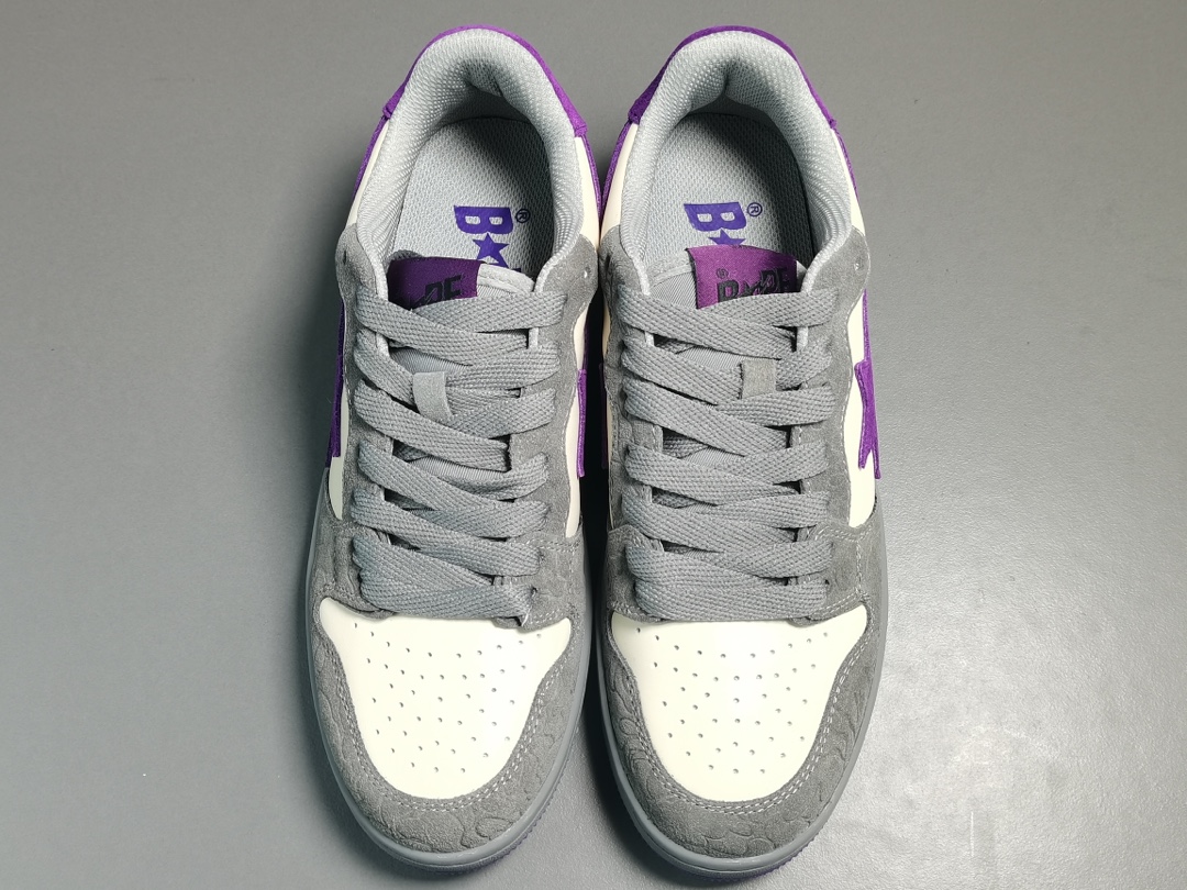 Mist Grey Royal Purple