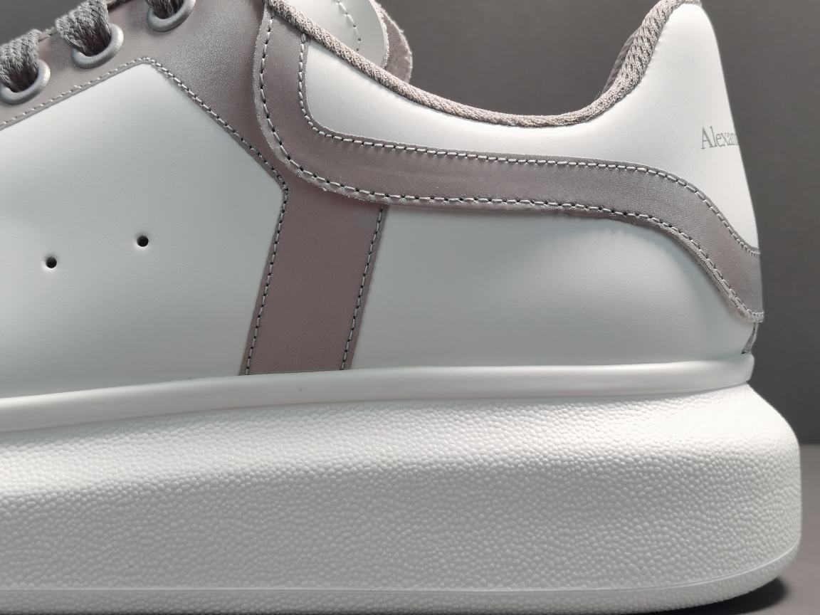 White Grey Reflective