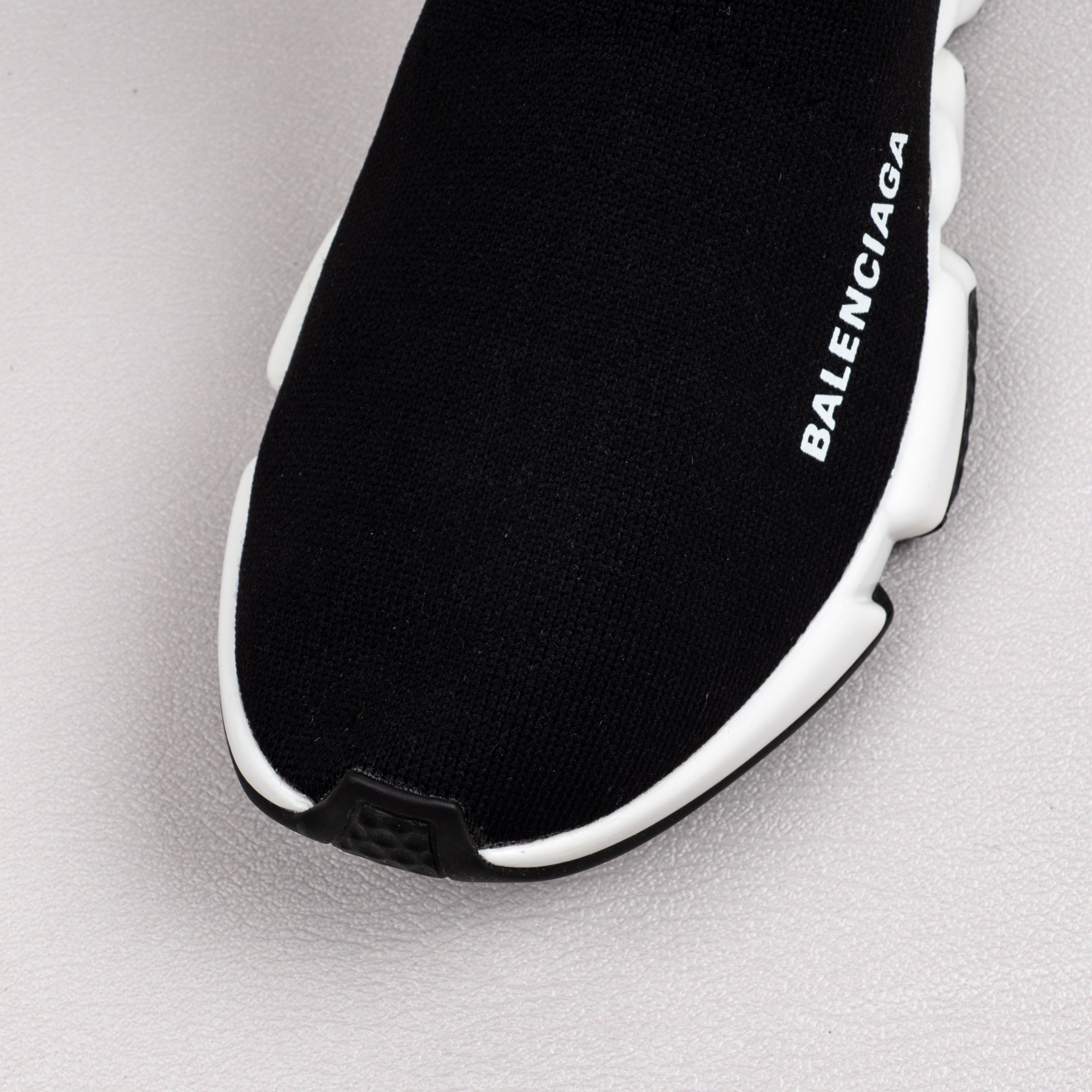 【Free Shipping】男女鞋 巴黎袜子鞋SPEED LOGO印花袜式针织运动鞋