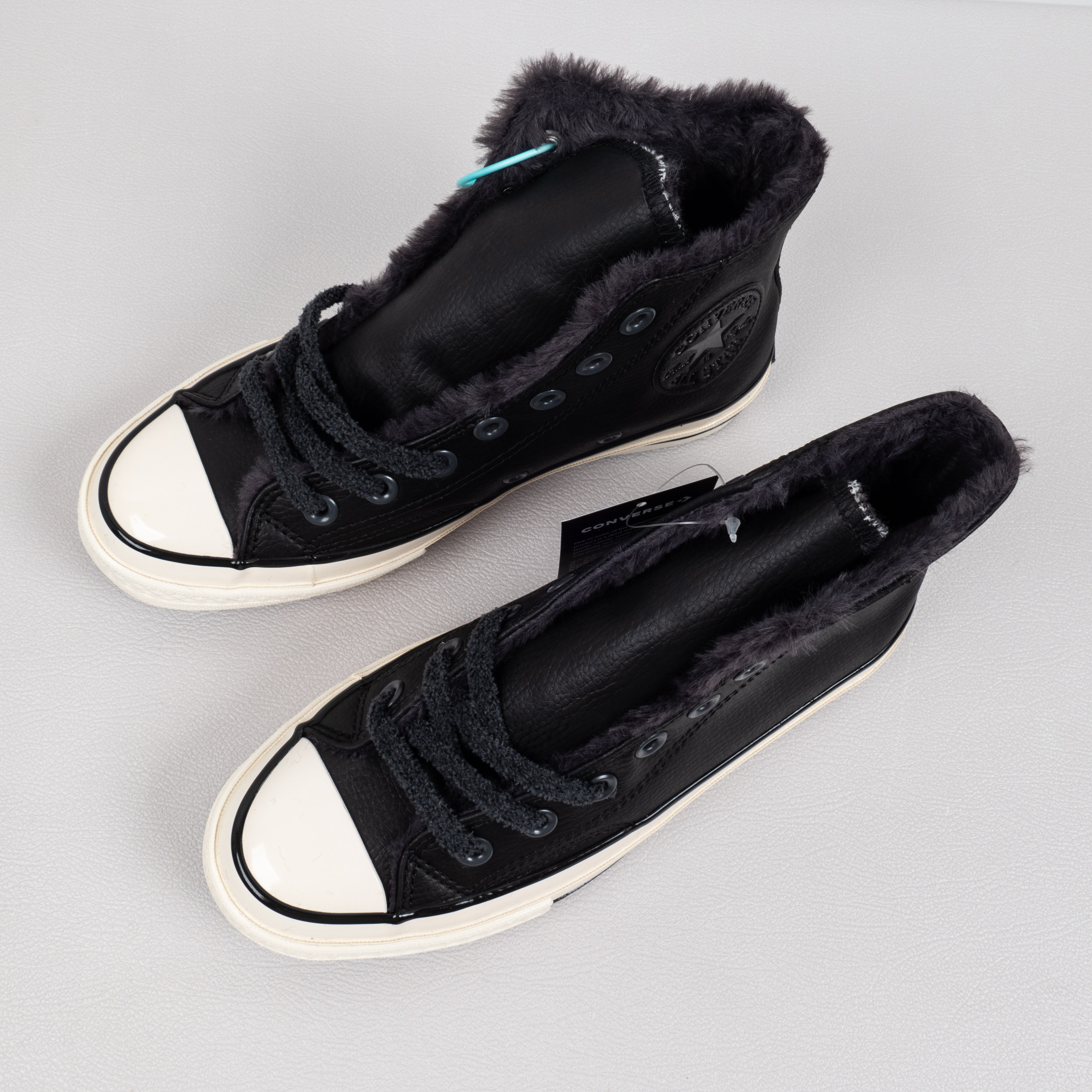 [Free Shipping]男女鞋 Converse Chuck 70s 皮面加绒帆布板鞋569516C