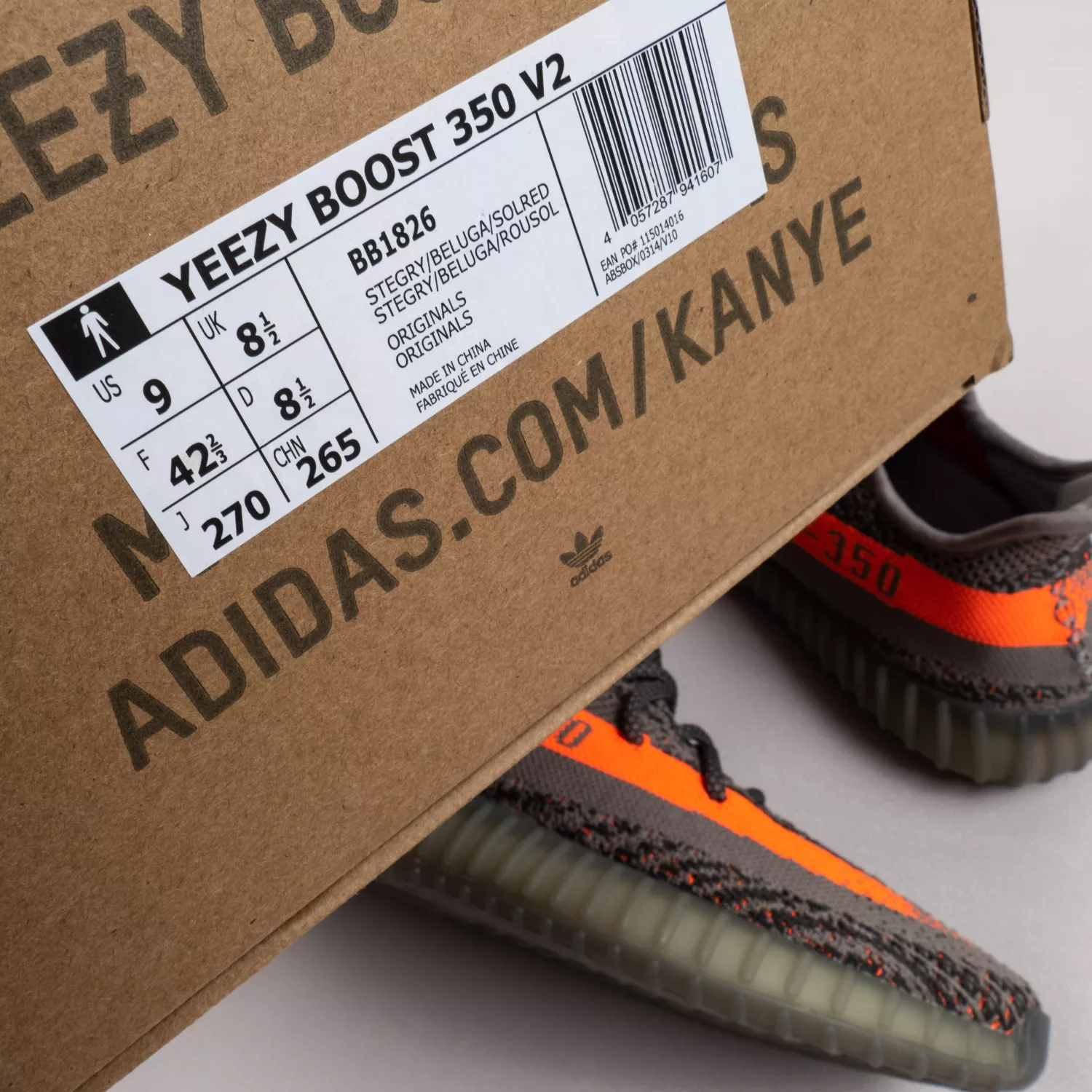 350 V2 Beluga Reflective