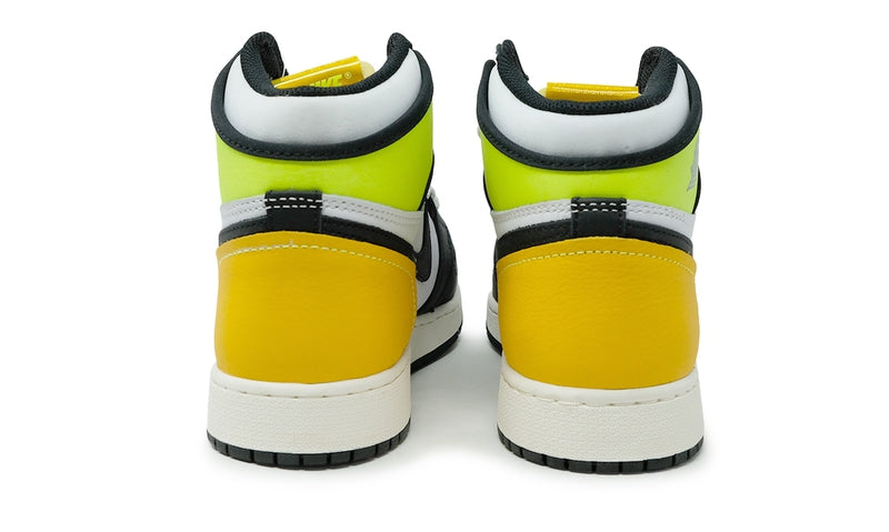 1's Retro High White Black Volt University Gold