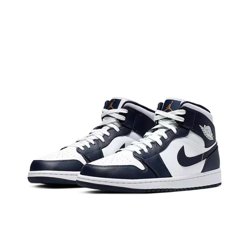 1's Mid White Metallic Gold Obsidian