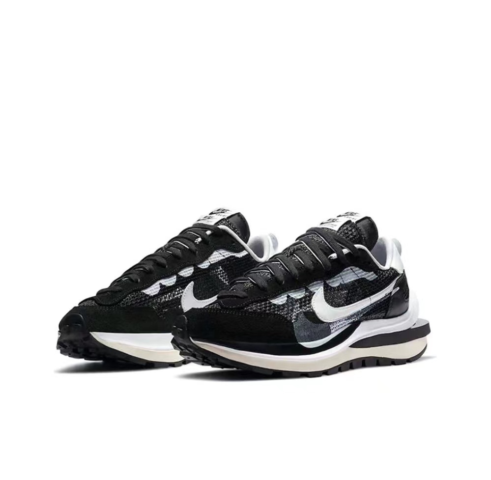 Vaporwaffle sacai Black White