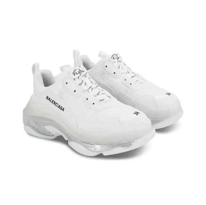 Triple S Clear Sole White