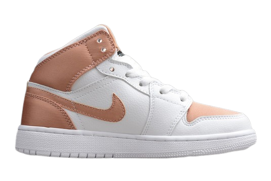 1's Mid White Rose Gold