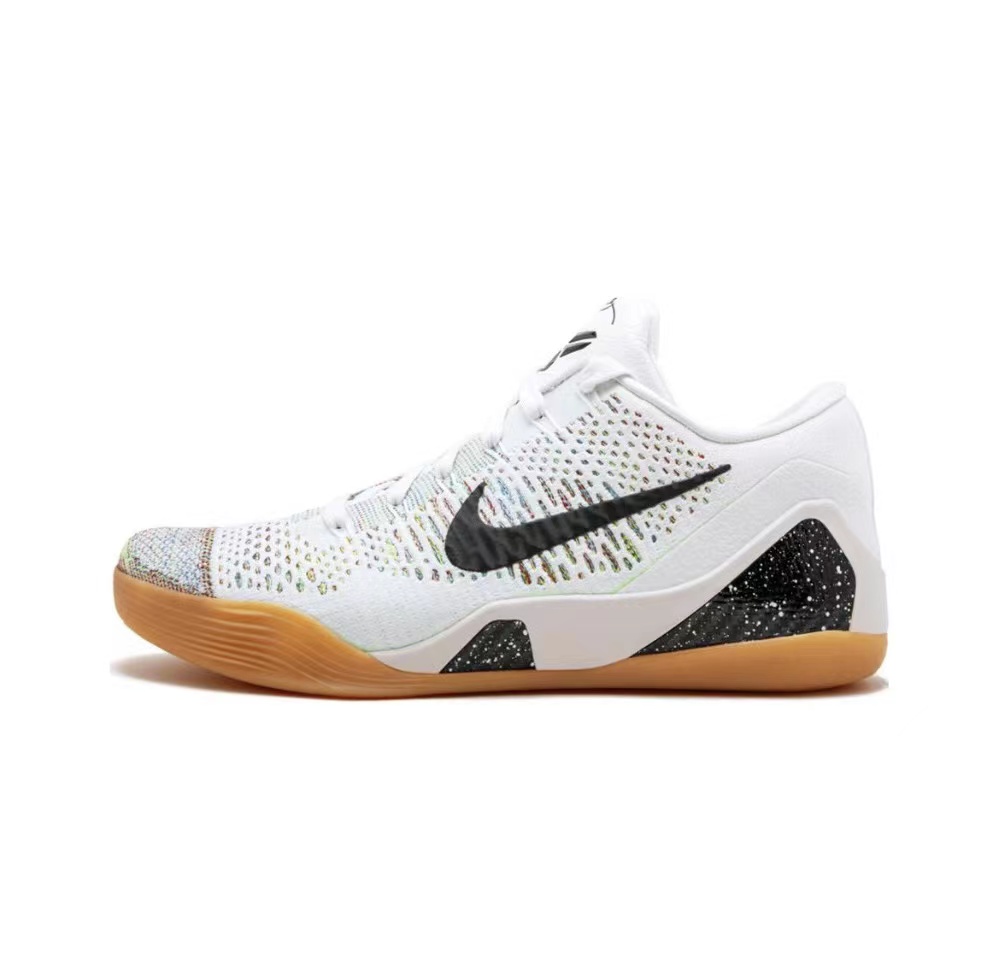 Kobe 9 Elite Premium Low HTM Milan White Multi-Color