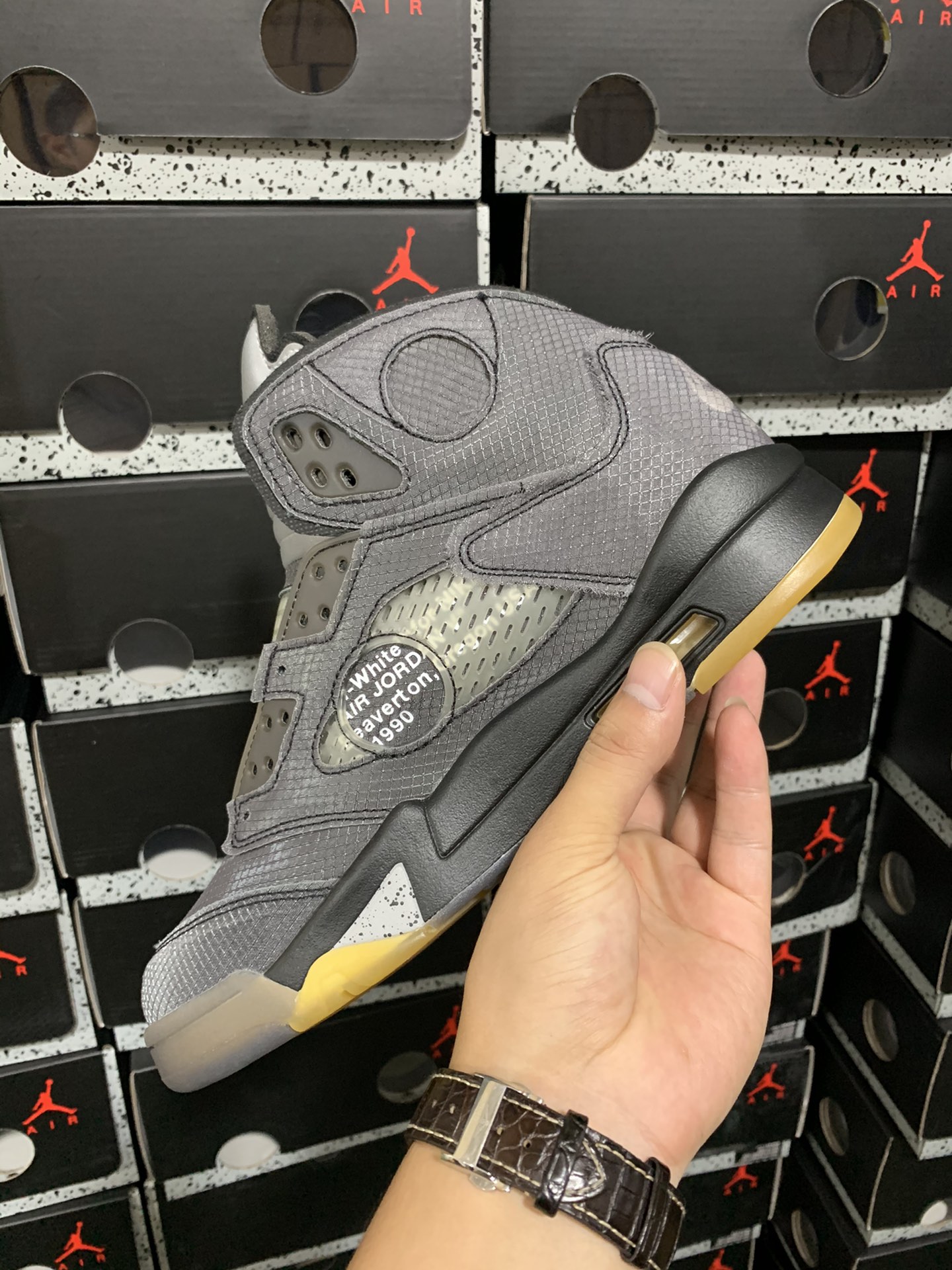 5's X off-white black