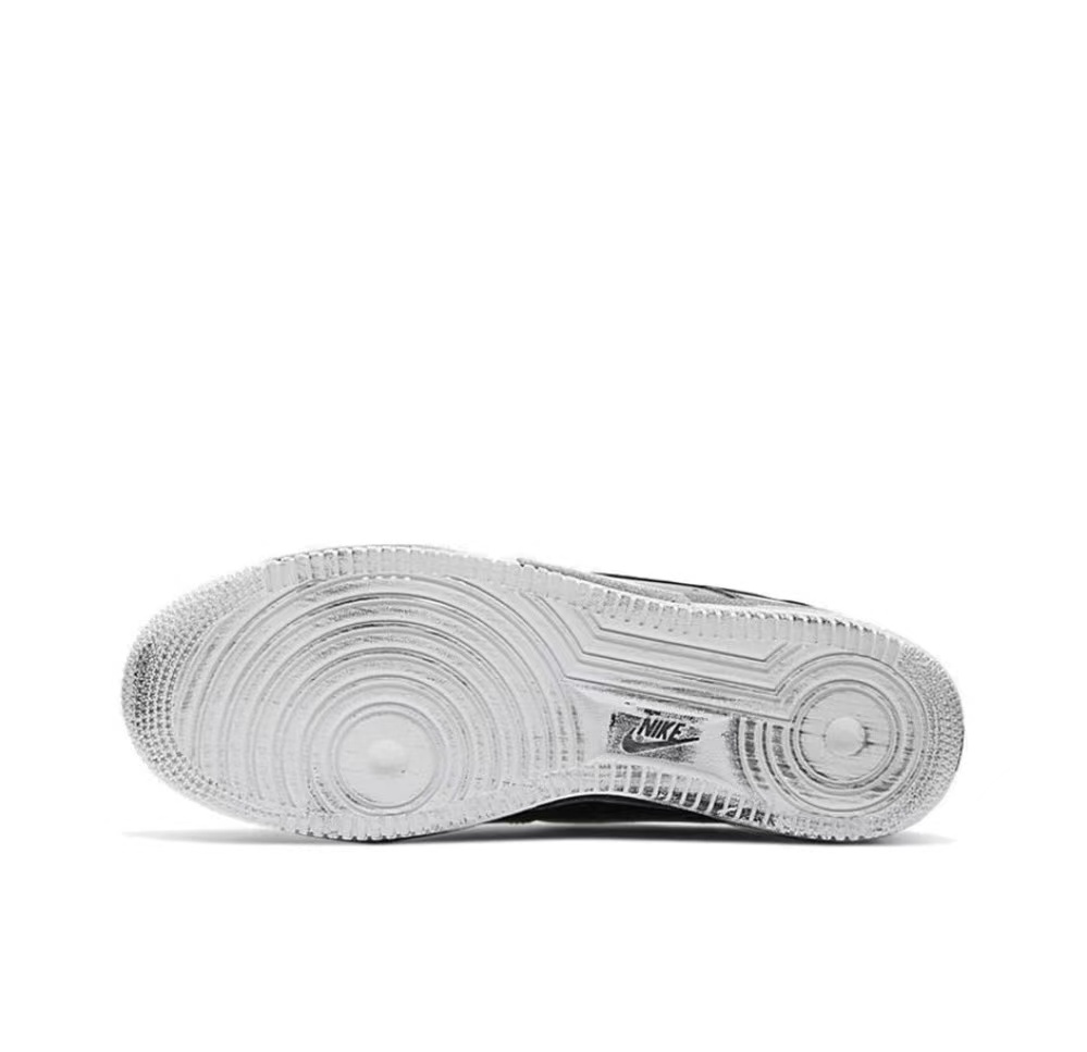 PEACEMINUSONE X AF1 Blace White