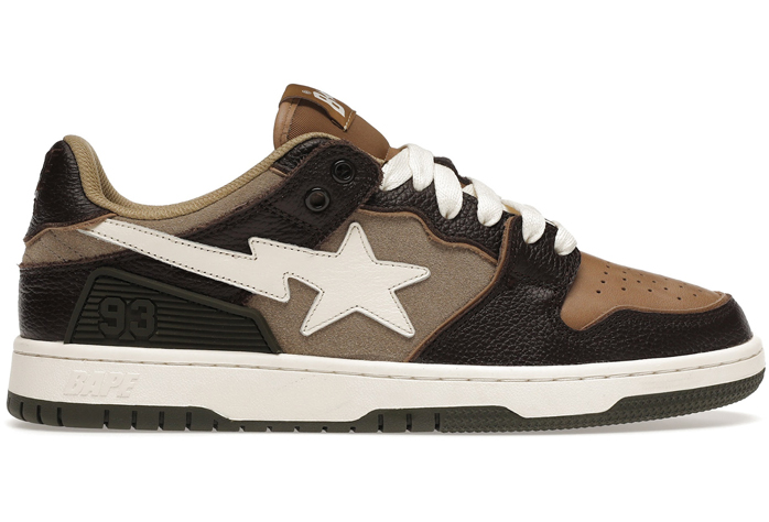 A Bathing Ape Brown Ivory