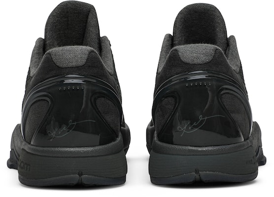 Kobe 6 Black Mamba Collection Fade to Black