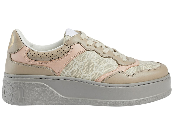GG Sneaker Oatmeal and light pink