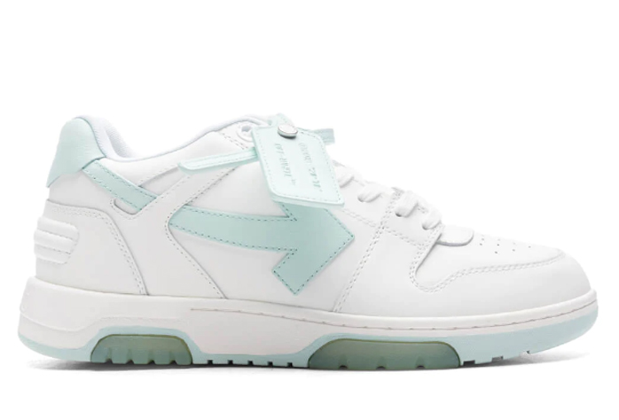 Out Of Office OOO Low Tops White Celadon