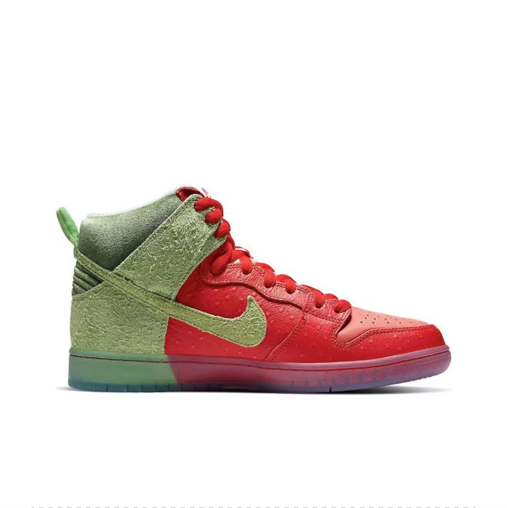 SB Dunk High Strawberry Cough