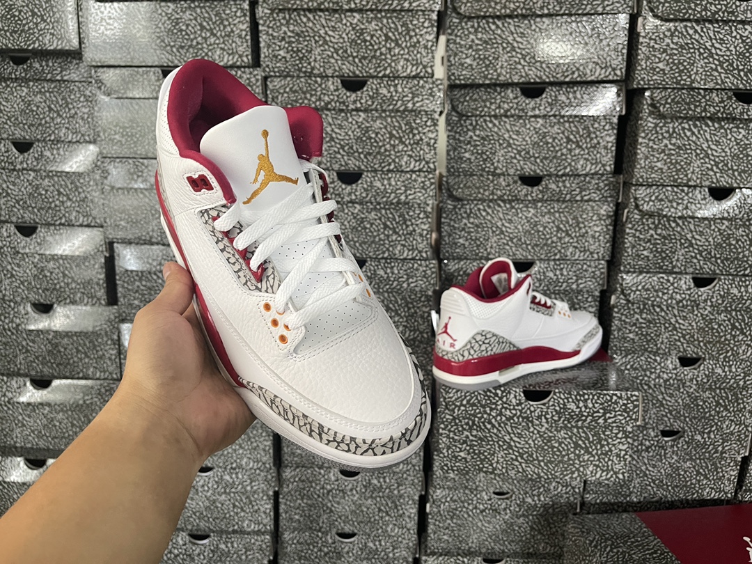 3's Retro Cardinal Red