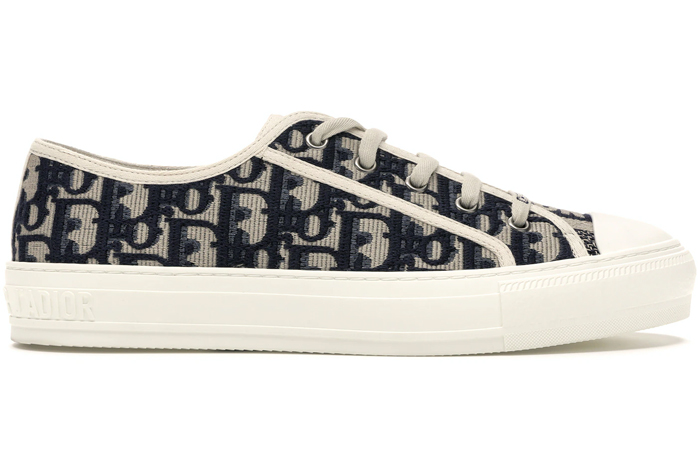 Walk'N'Dior Oblique Navy Canvas