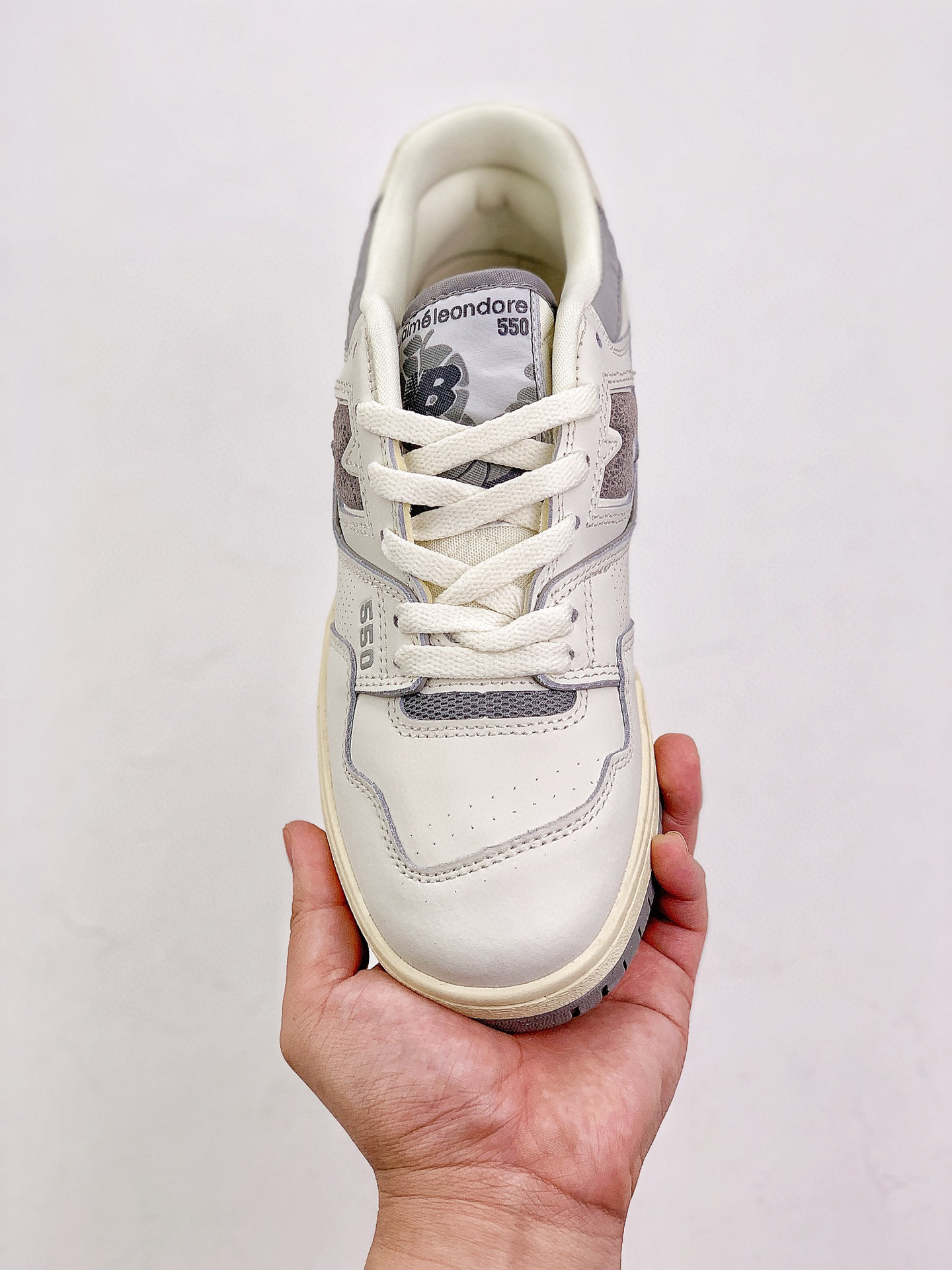 550 Aime Leon Dore White Grey