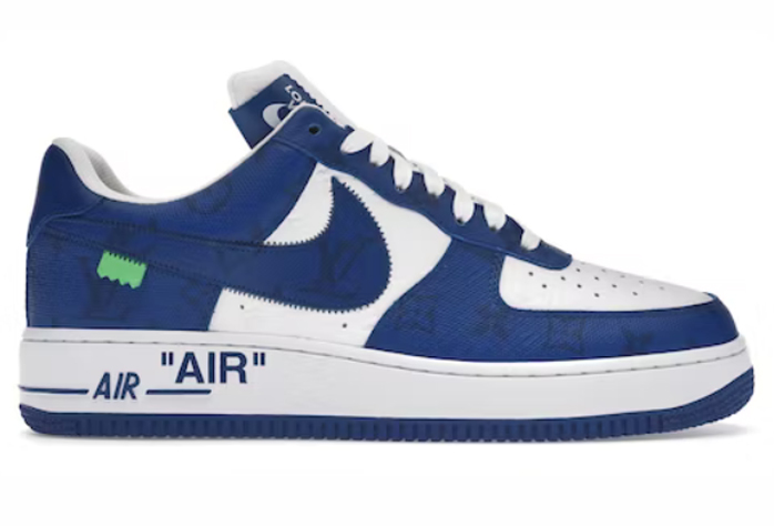 L&V AF 1 Low By Virgil Abloh White Royal