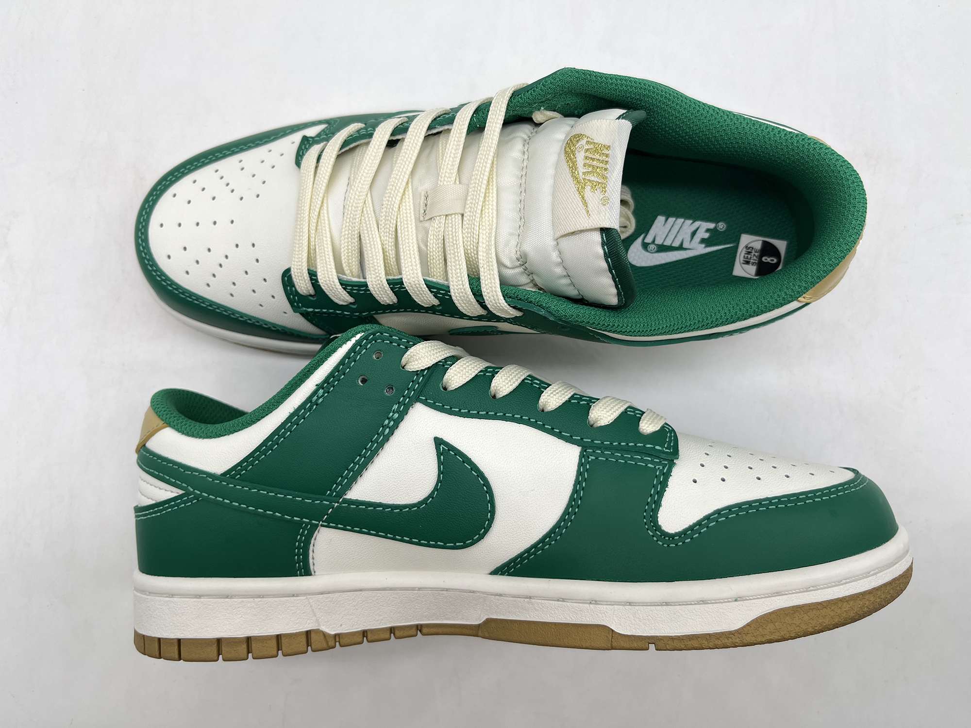 Dunk Low Malachite University Gold