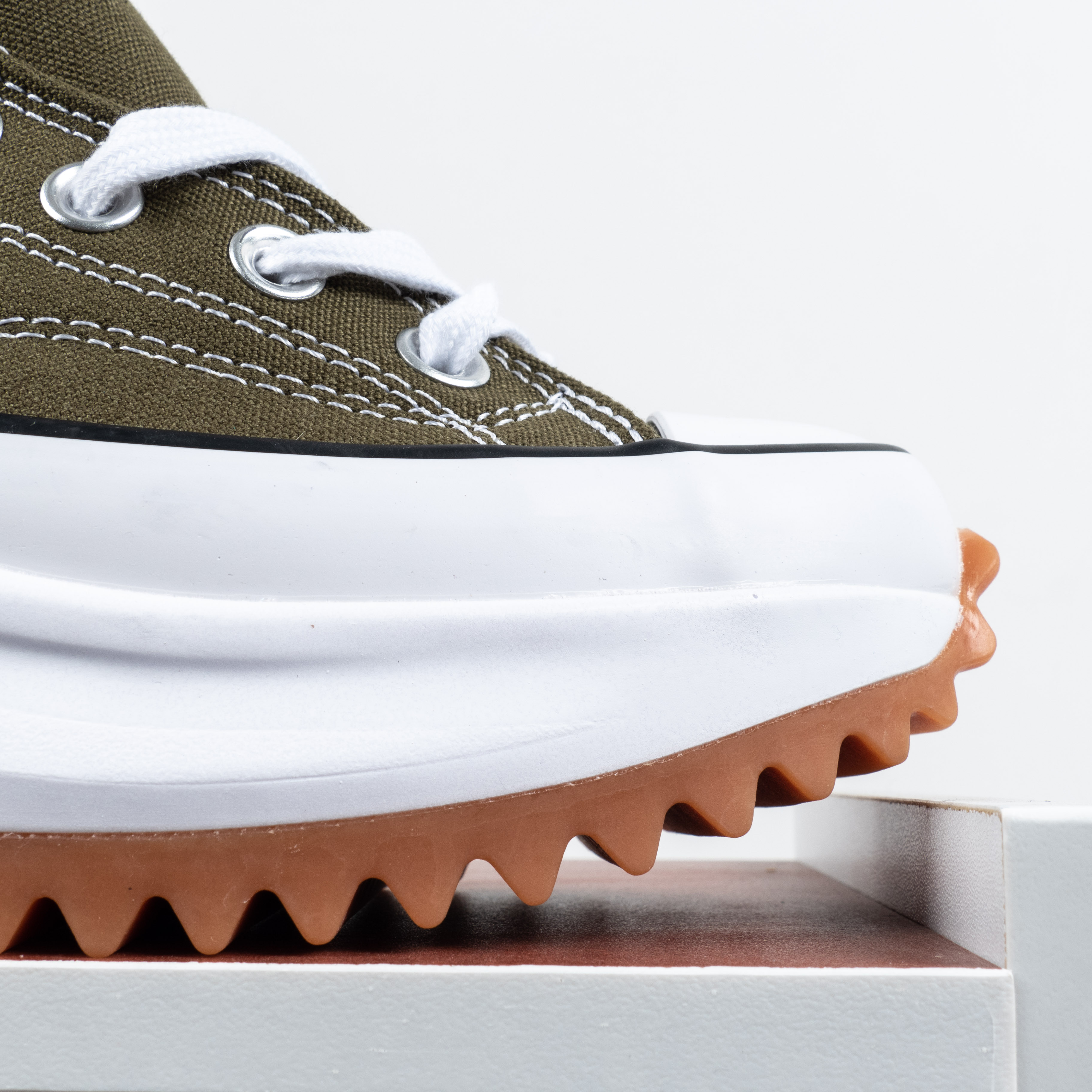 [Free Shipping] 女鞋 CONVERSE Run Star Hike复古大地色系厚底运动鞋171667C