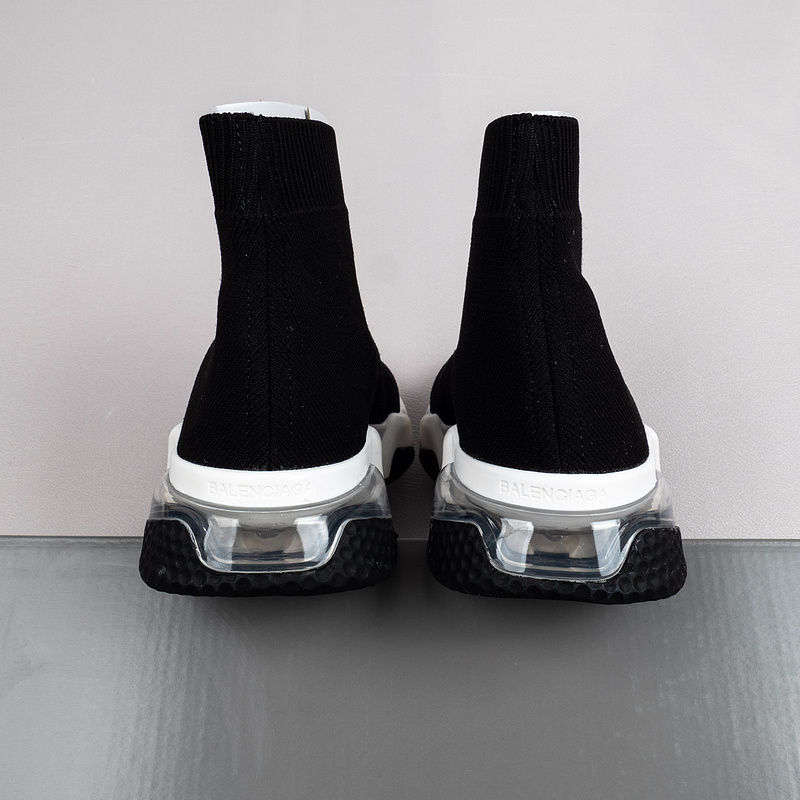 【Free Shipping】男女鞋 巴黎袜子鞋SPEED LOGO印花袜式针织运动鞋