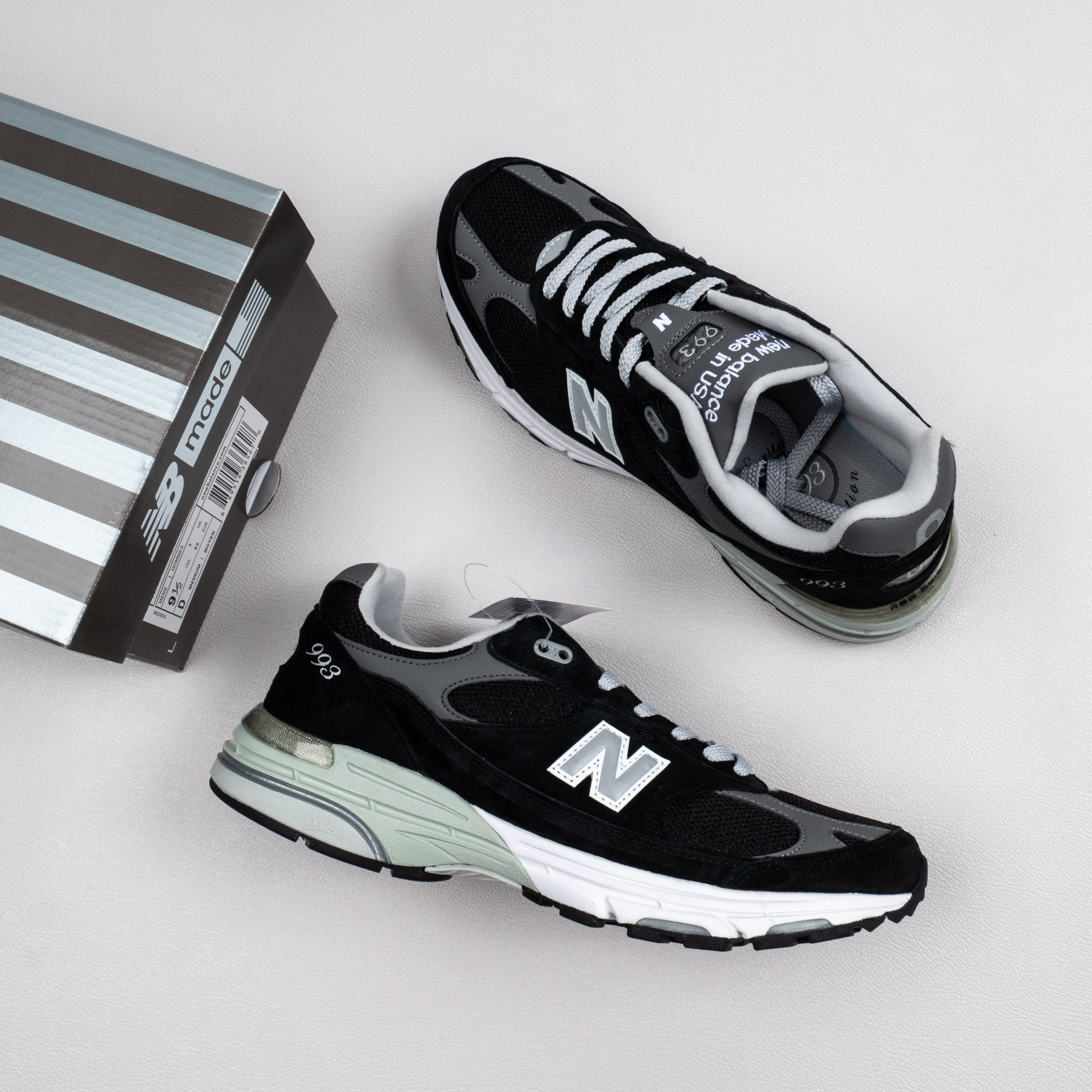 【Free Shipping】993 MIU Black