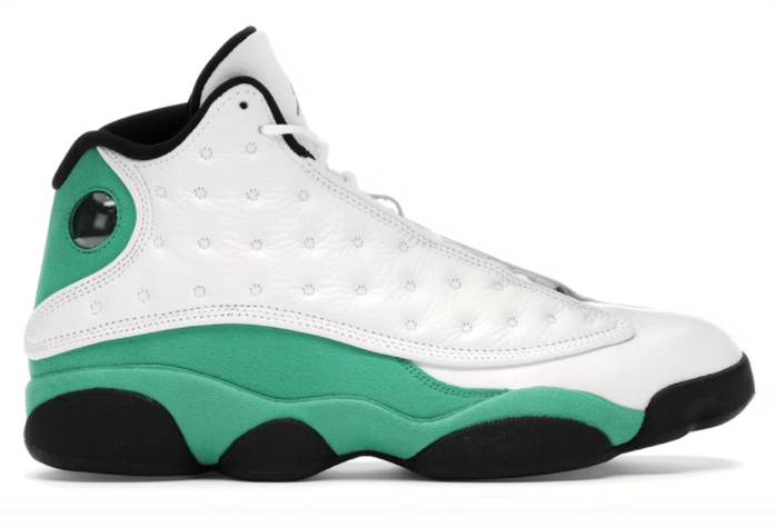 13's Retro White Lucky Green