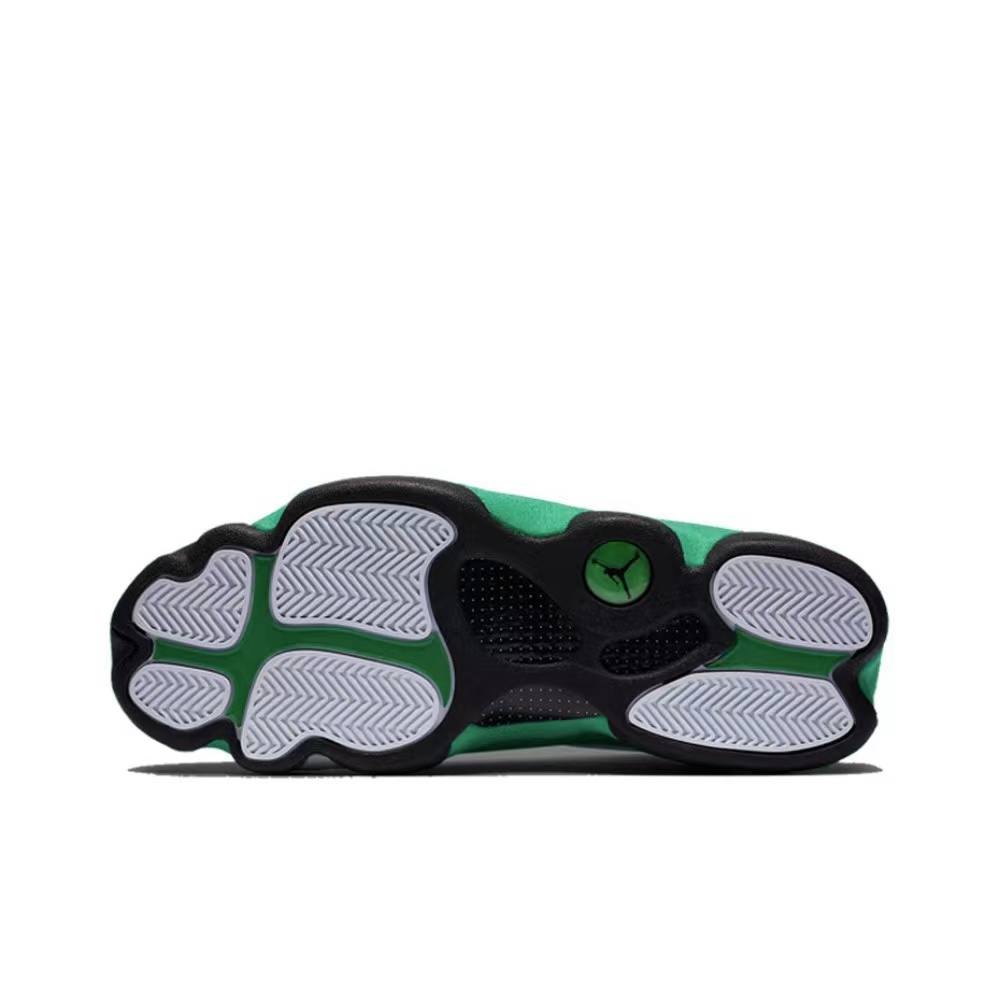13's Retro White Lucky Green