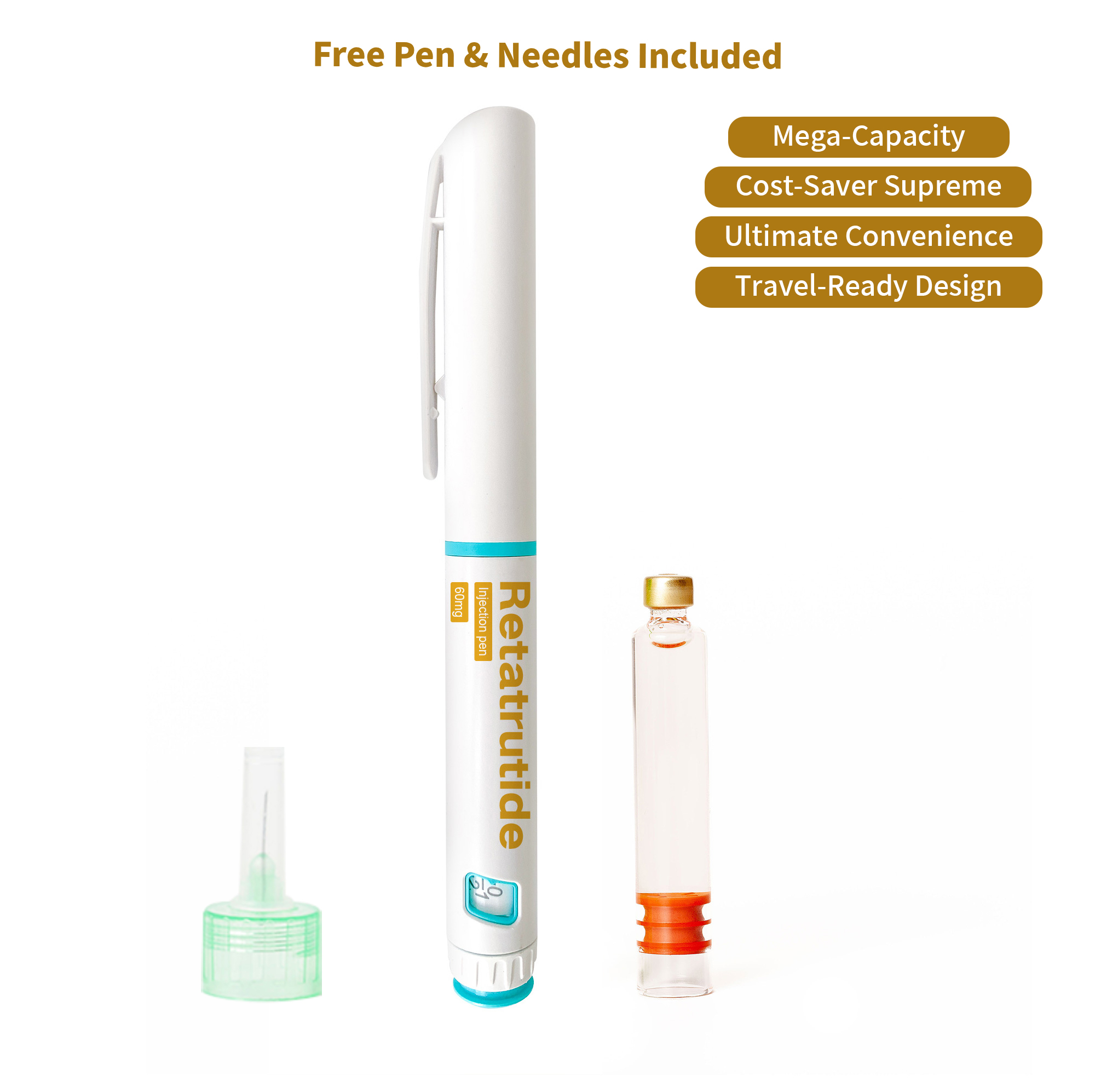 Compound Reta 60mg (with free injection pen and needle)