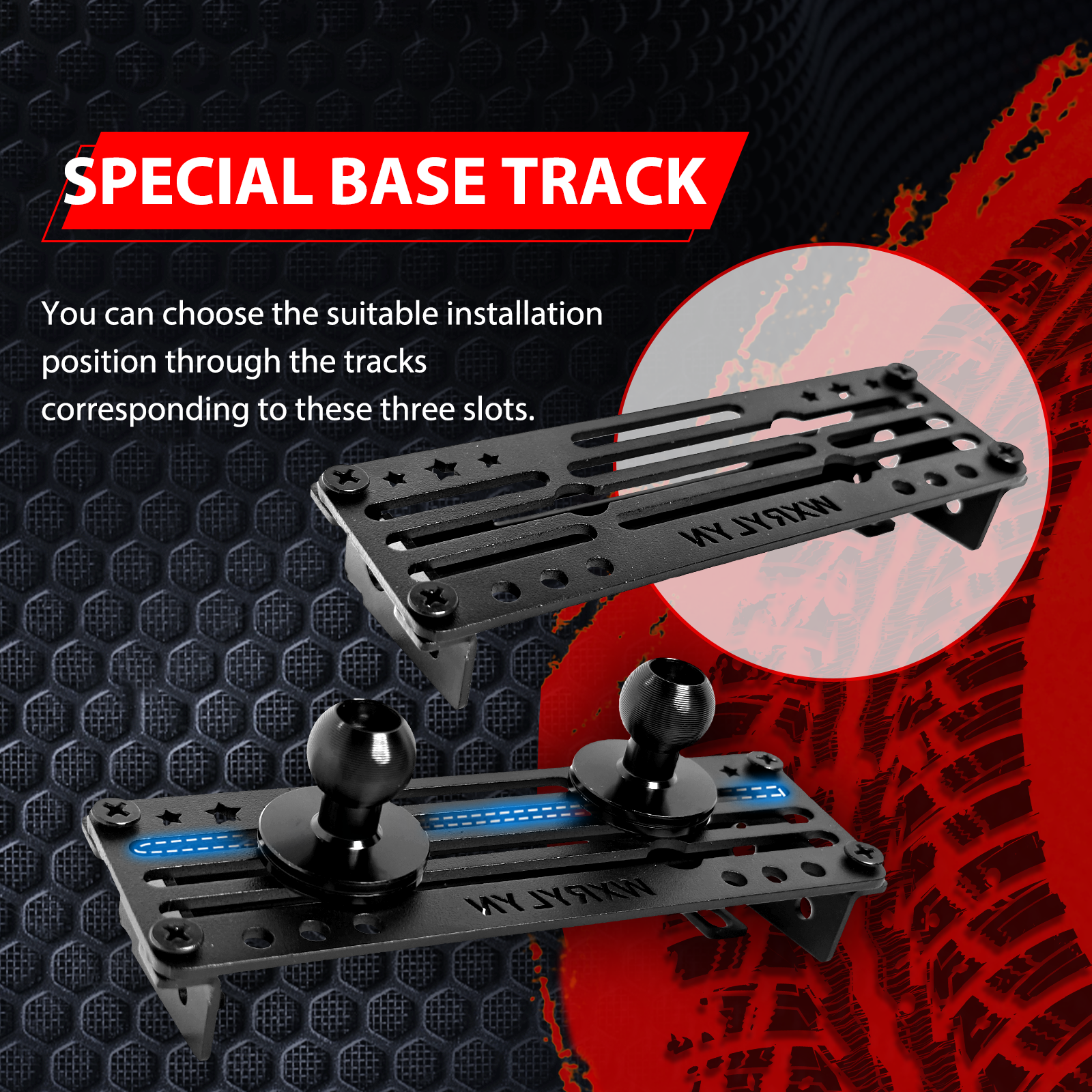 WXRYLYN 2024 2025 Ram Dash Mount Phone Holder for 2019-2025 Ram 1500 2500 3500 TRX Metal Dash Platform Phone Mount Go pr o Holder 2025 Ram Cell Phone Holder Dash Phone Mount