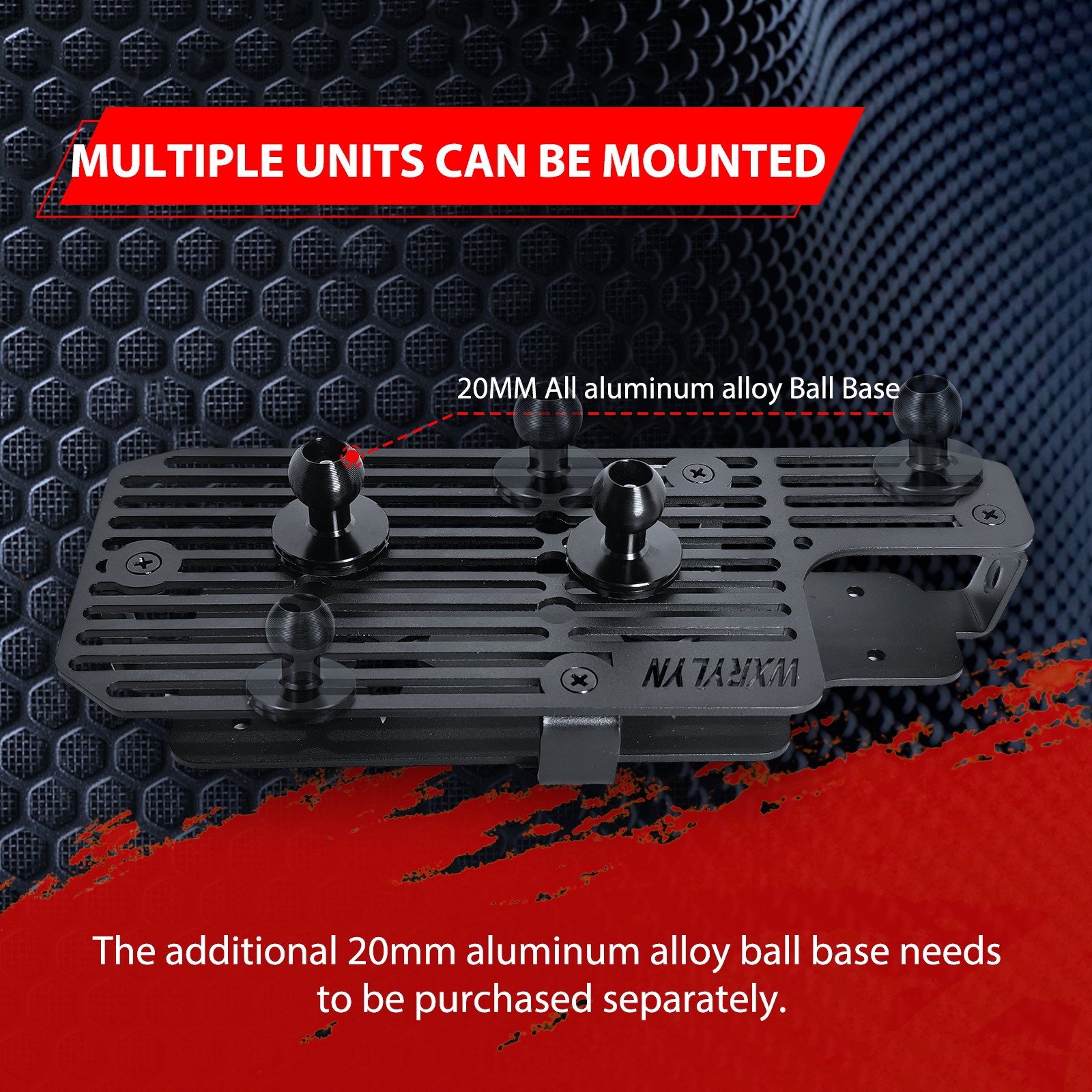 WXRYLYN 2024 2025 Tundra Metal Dash Platform Phone Mount Phone Holder for 2022 2023 2024 2025 Tundra 2023 2024 2025 Sequoia Cell Phone Holder Dash Phone Mount 2024 Tundra Dash Mount