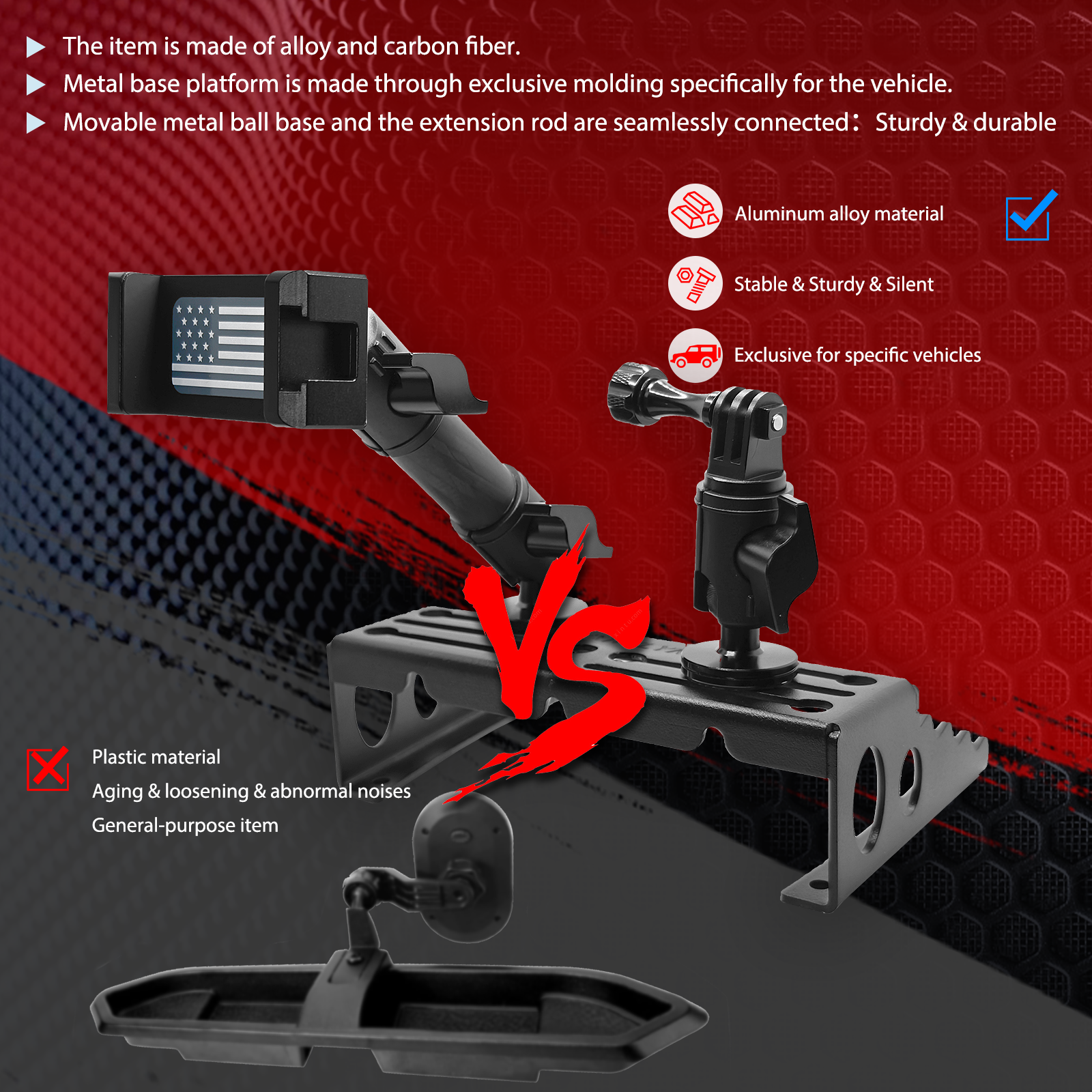 WXRYLYN 2Ways 2022 F250 Metal Dash Platform Phone Mount Phone Holder for 2015-2018 2019 2020 F ord F150 2017-2022 F250/F350 Super Duty Cell Phone Holder Dash Phone Mount F150 Dash Mount