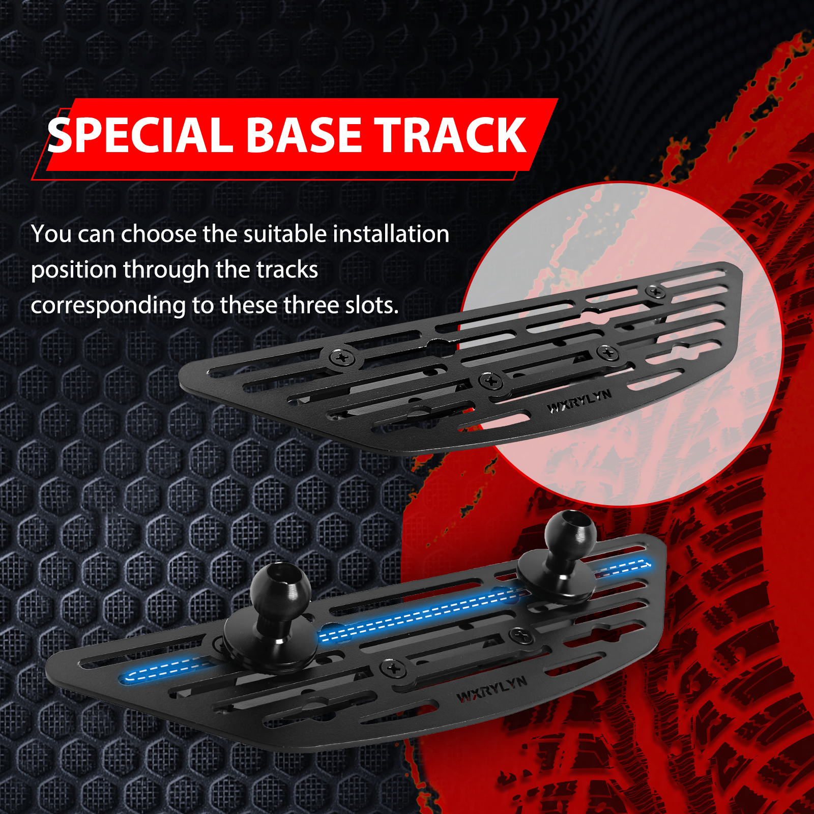 WXRYLYN 2014-2021 Tundra Metal Dash Platform Phone Mount Phone Holder for 2014-2021 Toyota Tundra Cell Phone Holder Dash Go pr o Mount Tundra Dash Mount Tray