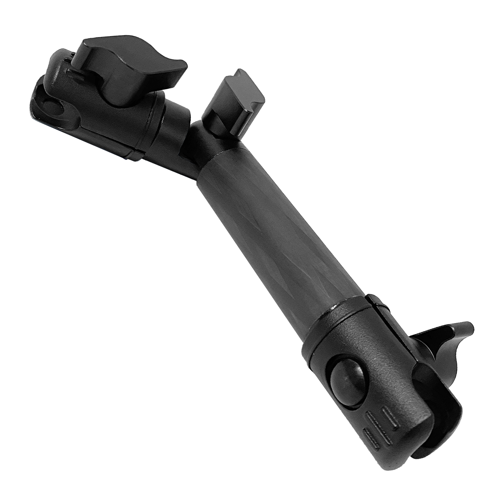 WXRYLYN 60mm to 10mm Lockable and Adjustable Dual-Ended Carbon Fiber Kevlar Mounting Arm Articulating Joint, Compatible with 20mm Ball Mount Base,20mm Ball Mount Arm