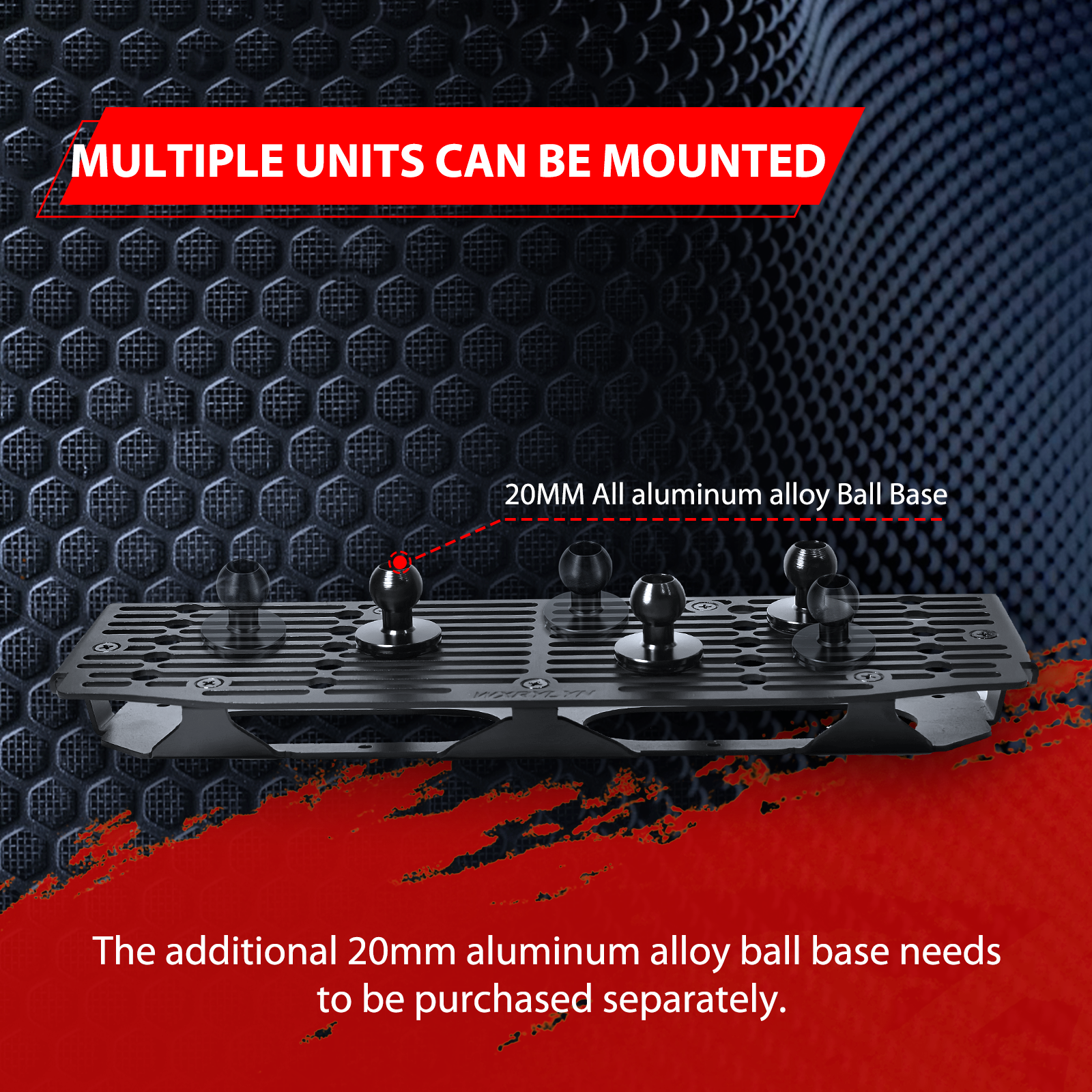 WXRYLYN 2025 2024 F150 Metal Dash Platform Phone Mount Magnetic Phone Holder for 2021-2025 F150 Cell Phone Holder Dash Phone Mount 2024 F150 Dash Mount