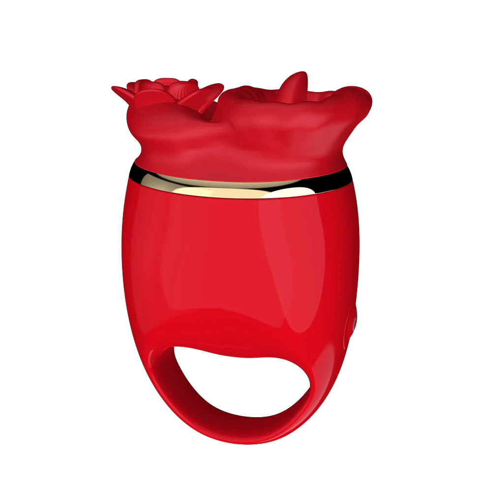 Emerald Lips Clitoris Licking Vibrator - smoochlovers