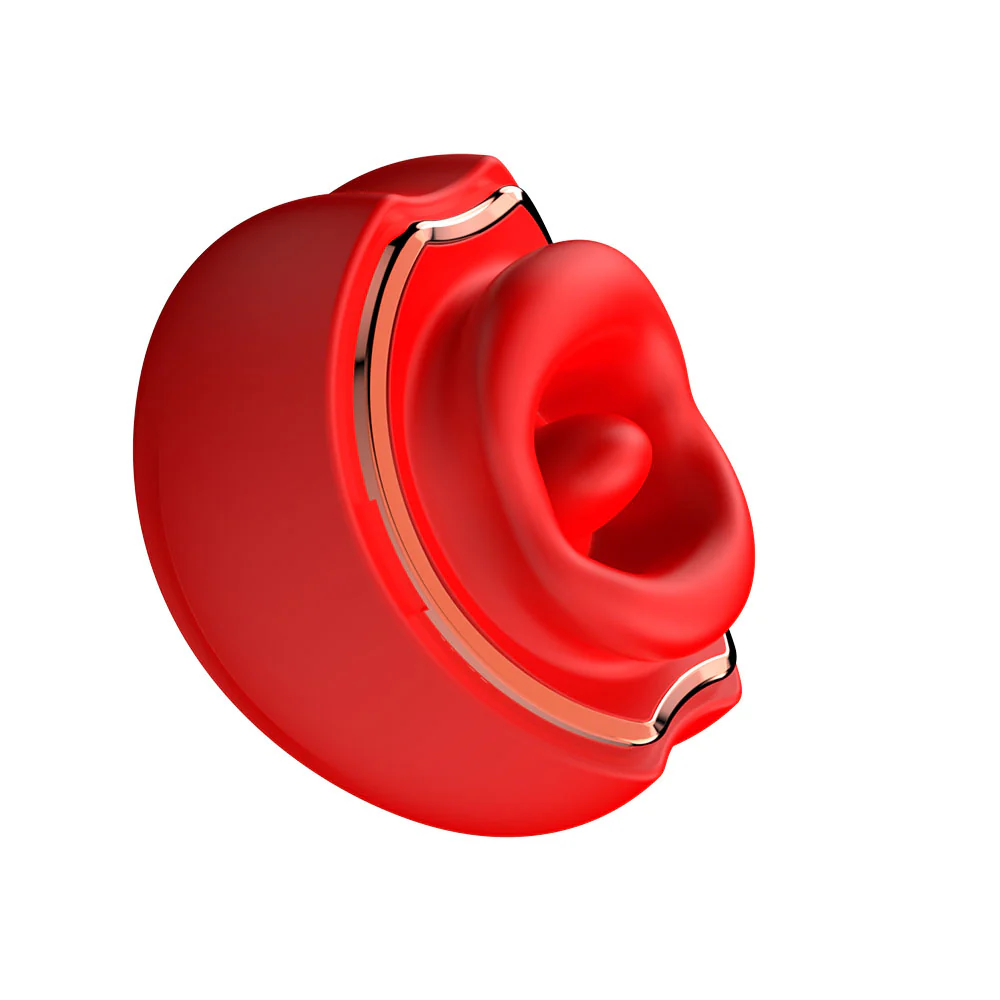 Peach Bliss Tongue Vibrator - smoochlovers