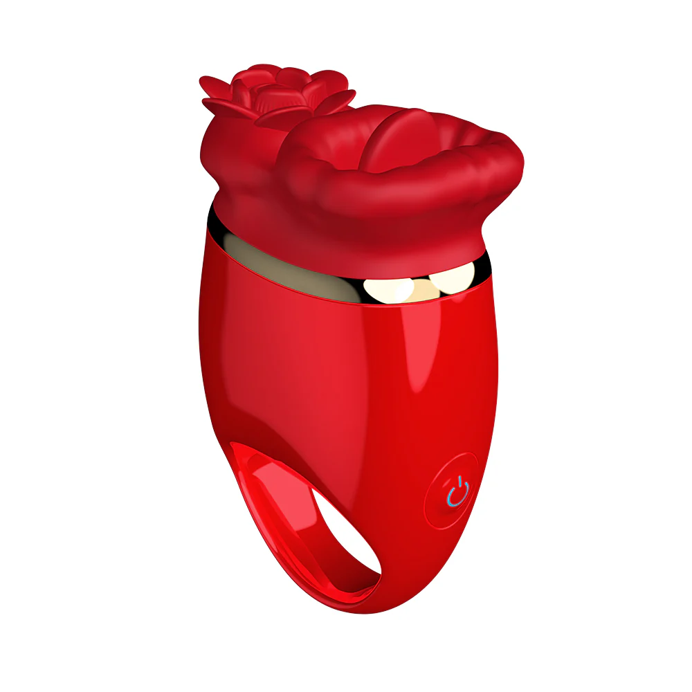 Emerald Lips Clitoris Licking Vibrator - smoochlovers