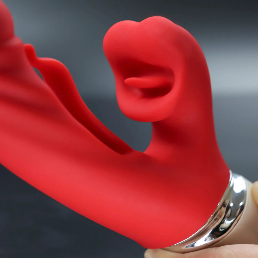 Clit Licking Vibrator Dildo - smoochlovers