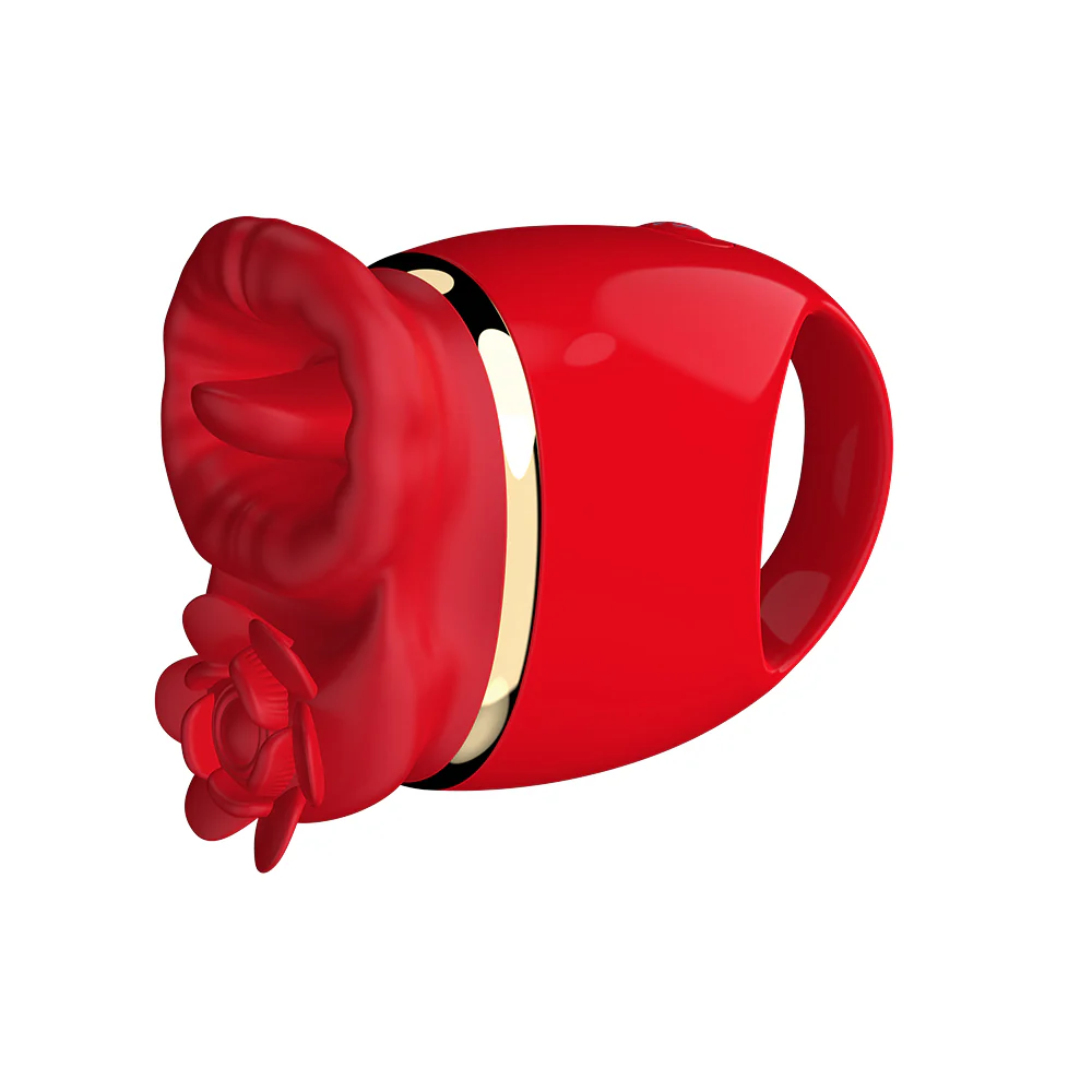 Emerald Lips Clitoris Licking Vibrator - smoochlovers