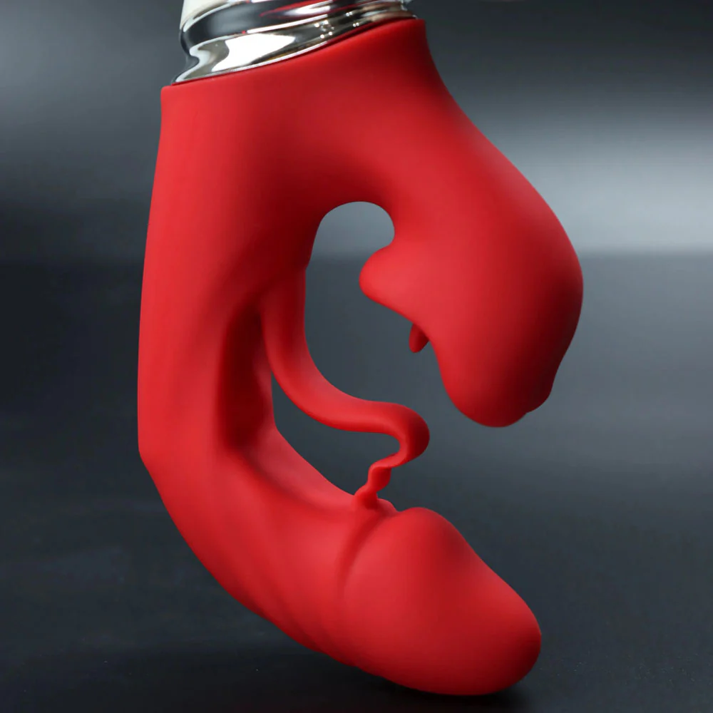 Clit Licking Vibrator Dildo - smoochlovers