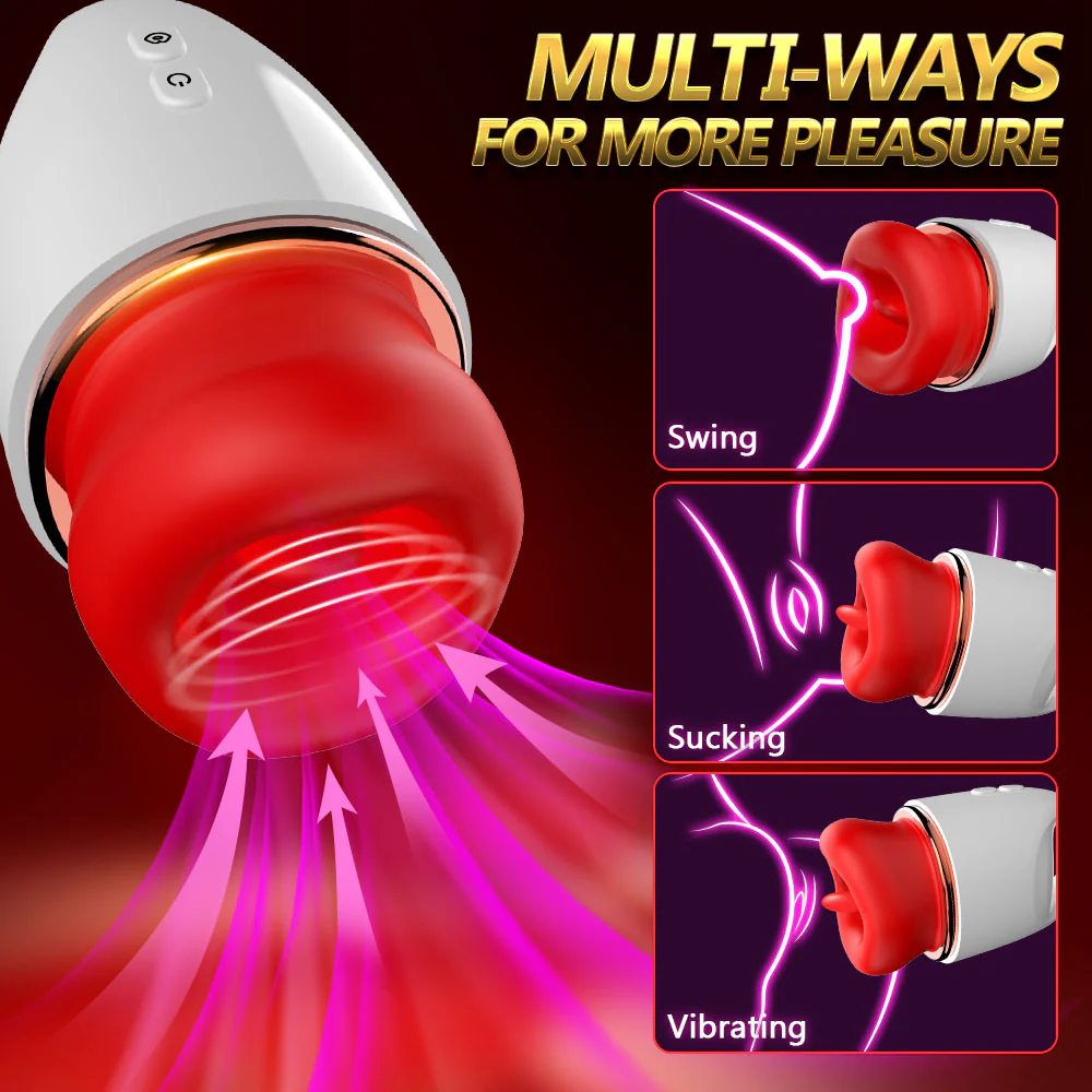 SoulTouch Tongue Licking Sucker - smoochlovers