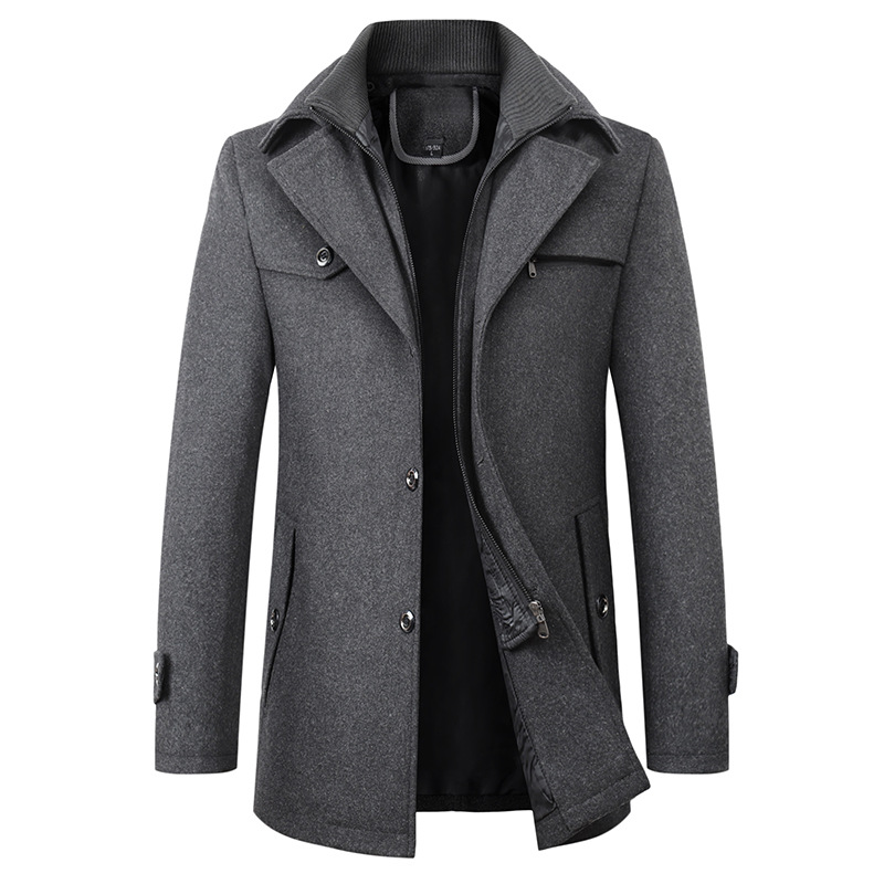 Winter Warm Thickened Men's Casual Jacket Fashion Coats MWT412249