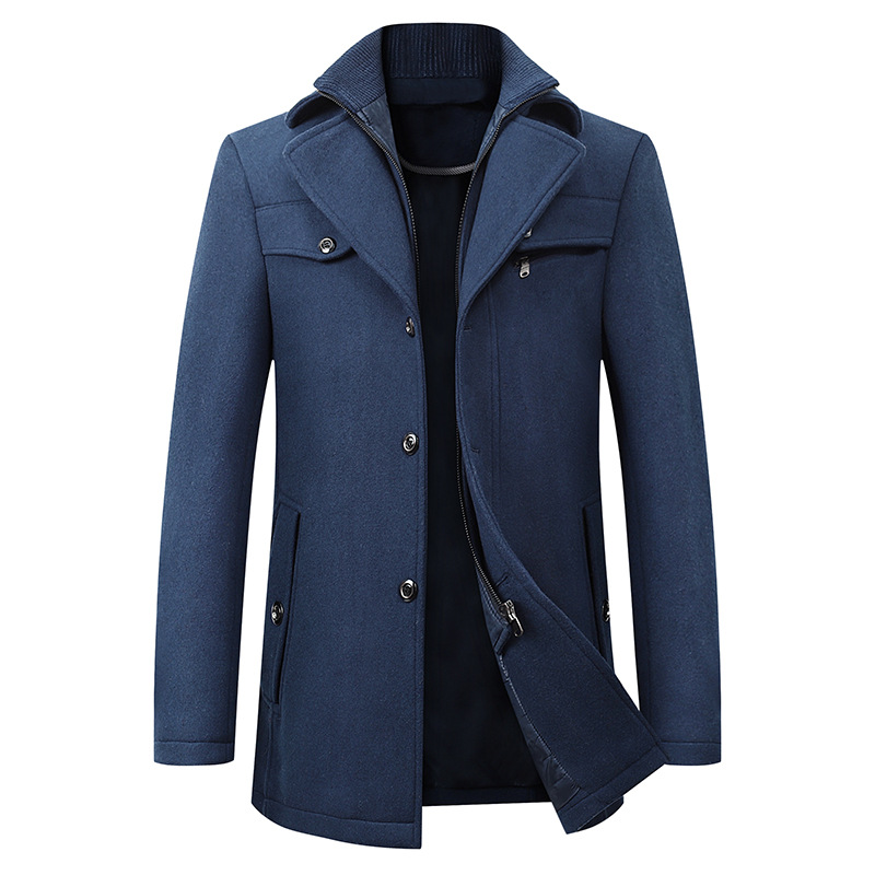 Winter Warm Thickened Men's Casual Jacket Fashion Coats MWT412249